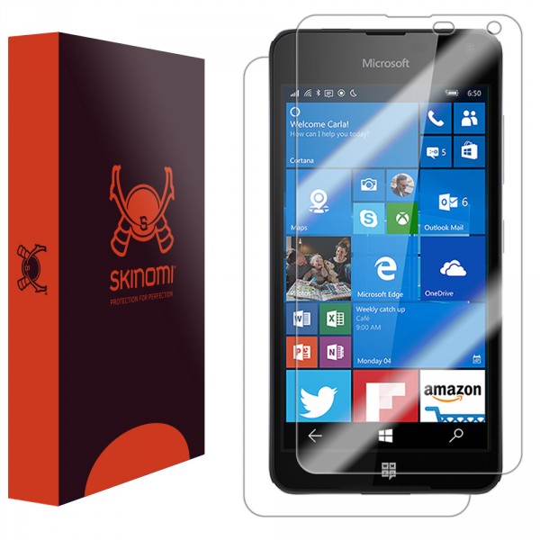 Skinomi - Pellicola protettiva Lumia 650 TechSkin fronte retro