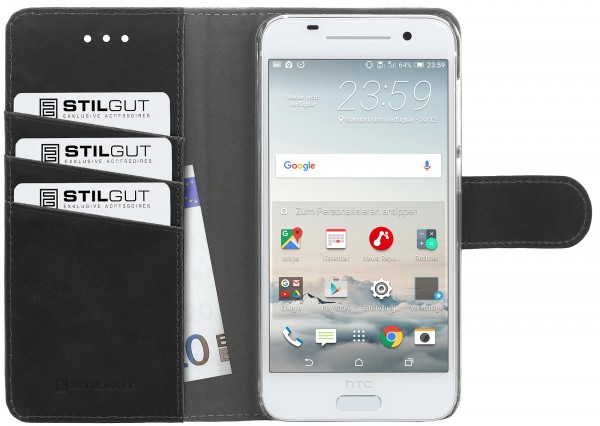 StilGut - Custodia HTC One A9 Talis con funzione supporto