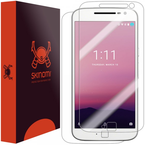 Skinomi - Pellicola protettiva Motorola Moto G4 Plus fronte/retro
