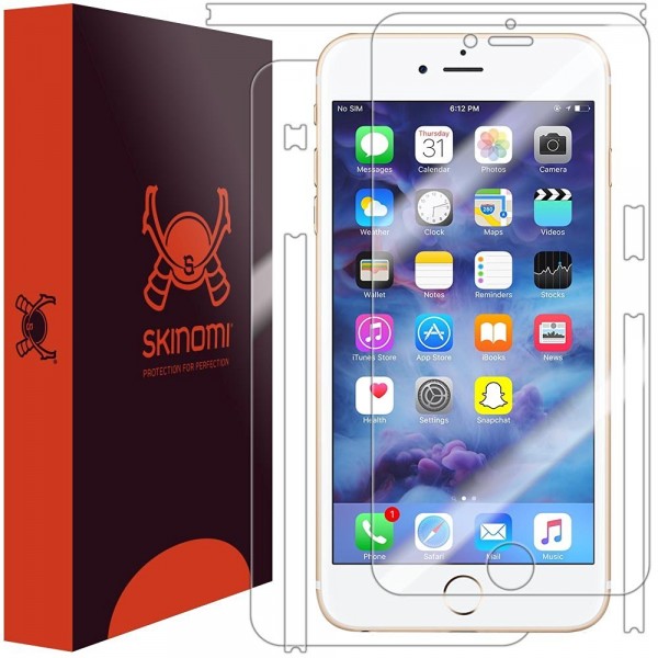 Skinomi - Pellicola protettiva iPhone 7 Plus TechSkin fronte retro