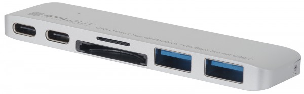 StilGut - Hub USB-C con funzione ricarica (versione MacBook Pro)