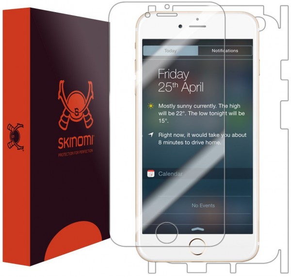 Skinomi - Pellicola protettiva iPhone 6 Plus TechSkin (fronte/retro) 2 pz