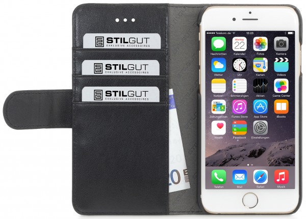 StilGut - Cover iPhone 6s Plus Talis con tasca per carte
