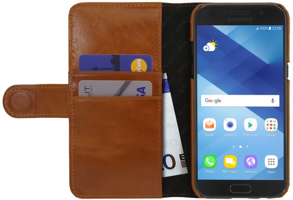 StilGut - Custodia Samsung Galaxy A5 (2017) Talis con tasca per carte