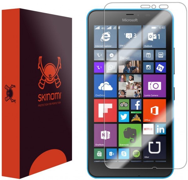 Skinomi - Pellicola protettiva flessibile Lumia 640 XL (2 pz) TechSkin