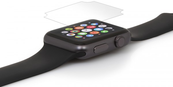 StilGut - Pellicola protettiva Apple Watch (42 mm) 2 pz