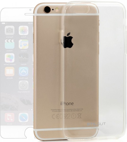 StilGut - Bumper iPhone 6s Plus Ghost con pellicola protettiva