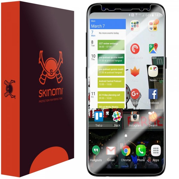 Skinomi - Pellicola protettiva Samsung Galaxy S8