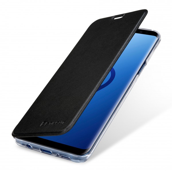 StilGut - Cover Samsung Galaxy S9+ Book Type con NFC/RFID Blocker